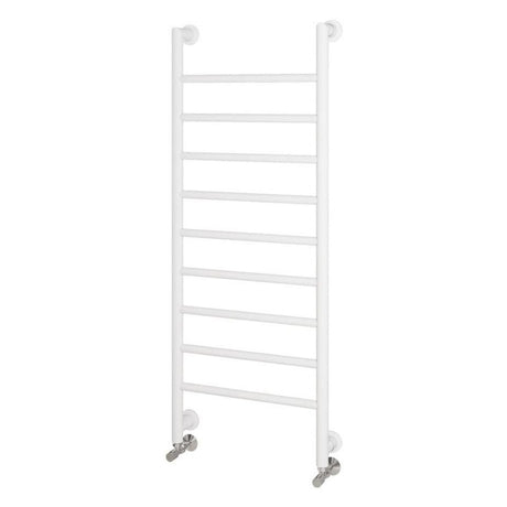 Eastbrook Eshton Straight Designer Towel Radiator 1200mm x 500mm - Matt White - 610052 - TAP 'N' SHOWER