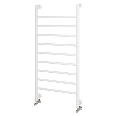 Eastbrook Eshton Straight Designer Towel Radiator 1200mm x 600mm - Matt White - 61.0053 - TAP 'N' SHOWER