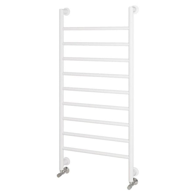 Eastbrook Eshton Straight Designer Towel Radiator 1200mm x 600mm - Matt White - 61.0053 - TAP 'N' SHOWER