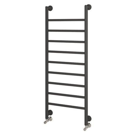 Eastbrook Eshton Straight Designer Towel Radiator 1200mm x 500mm - Matt Anthracite - 61.0056 - TAP 'N' SHOWER