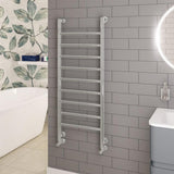 Eastbrook Eshton Straight Designer Towel Radiator1200mm x 500mm - Chrome - 61.0060 - TAP 'N' SHOWER