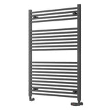 Eastbrook Biava Hidden Vent Straight Multirail Towel Radiator 750mm x 1118mm - Matt Anthracite - 61.0100 - TAP 'N' SHOWER
