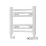 Eastbrook Biava 360mm x 400mm HV Straight Ladder Towel Radiator - Matt White - 61.0114 - TAP 'N' SHOWER