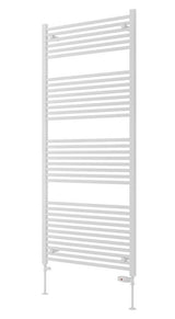 Eastbrook Biava HV Straight Ladder Towel Radiator 1720mm x 750mm - Matt White - 61.0123 - TAP 'N' SHOWER
