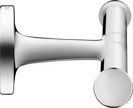 Duravit Starck T Wall Mounted Double Toilet Paper Holder 255 x 76 x 50mm - Chrome - 0099381000