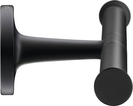 Duravit Starck T Wall Mounted Double Toilet Paper Holder 255 x 76 x 50mm - Matt Black - 0099384600