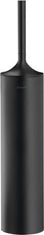 Duravit Starck T Freestanding Toilet Brush Set 80 x 80 x 432mm - Matt Black - 0099454600 - TAP 'N' SHOWER
