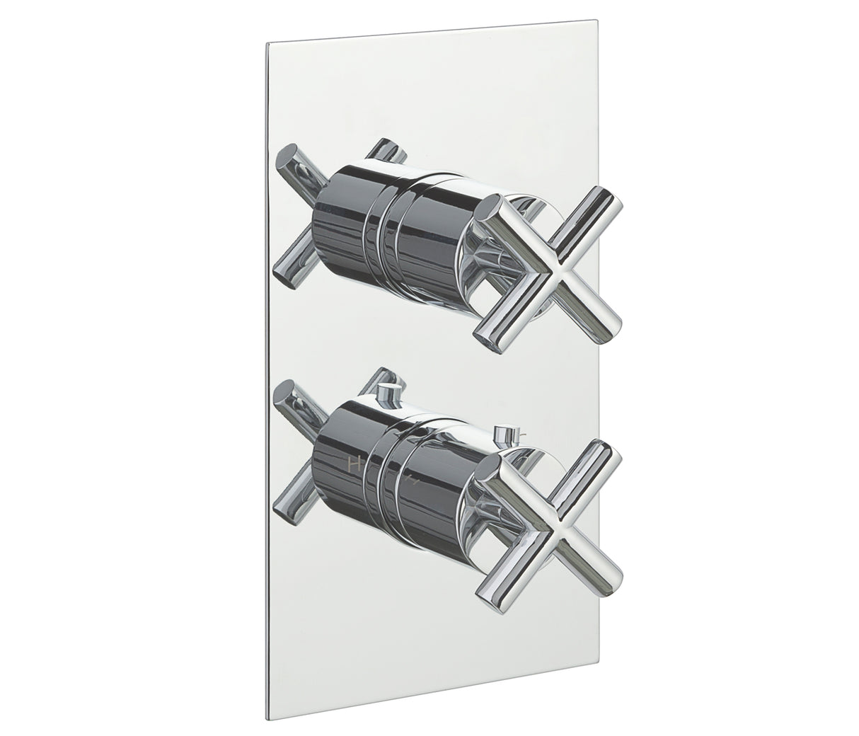 JTP Solex 3 Outlet Thermostat - Chrome - 16681A