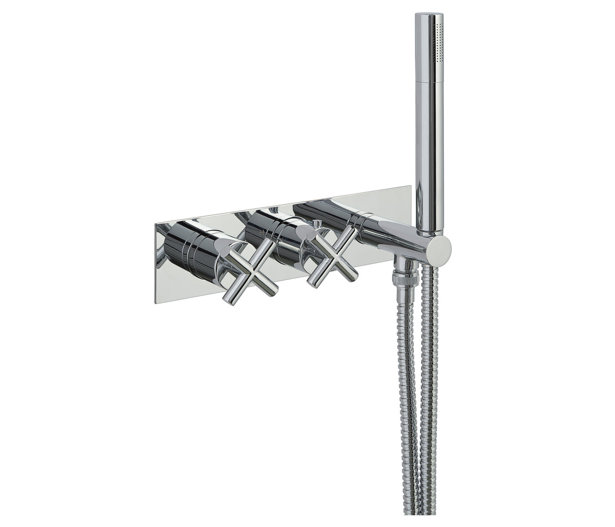 JTP Solex 2 Outlet Thermostat - Chrome - 65868