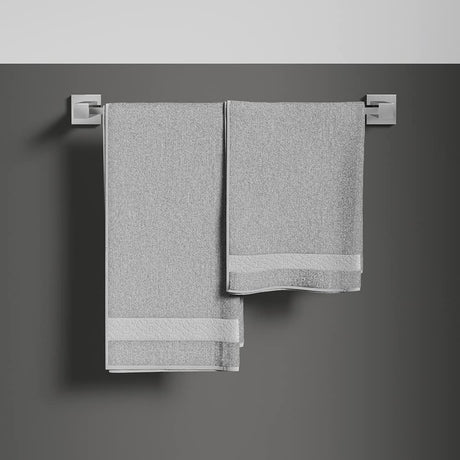 Ideal Standard IOM Square Towel Rail 450mm - Chrome - E2196AA - TAP 'N' SHOWER
