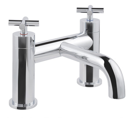 JTP Solex Deck Mounted Bath Filler - Chrome - 66223