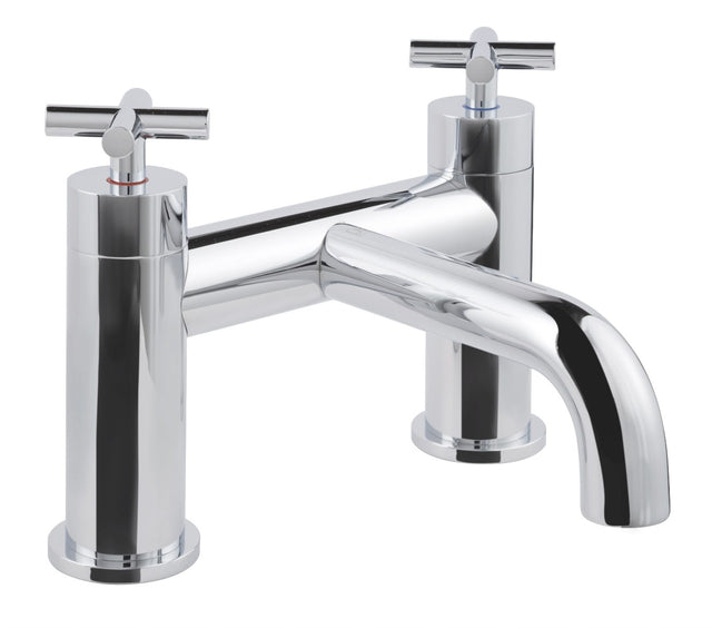 JTP Solex Deck Mounted Bath Filler - Chrome - 66223