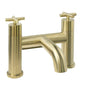 JTP Solex Deck Mounted Bath Filler - Brushed Brass - 66223BBR