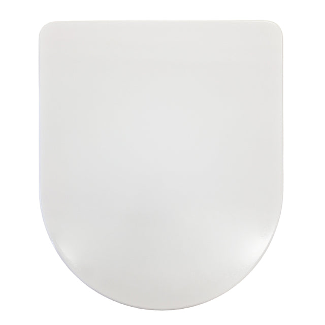 RAK-Resort Mini Soft Close Quick Release Wrap Over Toilet Seat and Cover - White - RAKSEAT006