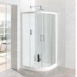 Eastbrook Vantage White Double Door Quadrant Shower Enclosure 800mm x 800mm - 69.0022 - TAP 'N' SHOWER