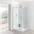 Eastbrook Vantage Double Door Quadrant Shower Enclosure 1000mm - Silver - 69.0026 - TAP 'N' SHOWER