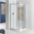 Eastbrook Corniche Double Door Quadrant Shower Enclosure 1000mm - 69.0061 - TAP 'N' SHOWER