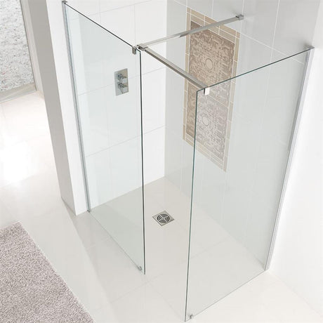 Eastbrook Corniche Walk - In Wetroom Shower Screen Front Panel 950mm - 69.0118 - TAP 'N' SHOWER