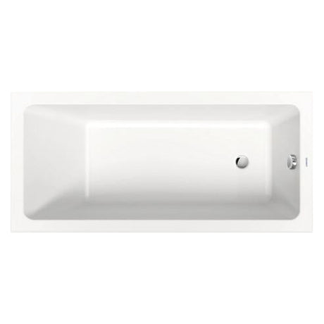 Duravit No.1 Single Ended Rectangular Bath 700mm x 1500mm - White - 700487000000000