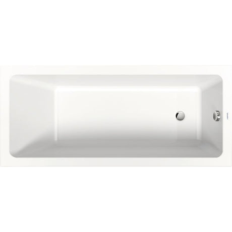 Duravit No.1 Single Ended Rectangular Bath 700mm x 1600mm - White - 700488000000000
