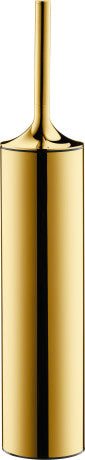 Duravit Starck T Freestanding Toilet Brush Set 80 x 80 x 432mm - Polished Gold - 0099453400 - TAP 'N' SHOWER