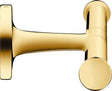 Duravit Starck T Wall Mounted Double Toilet Paper Holder 255 x 255 x 50mm - Polished Gold - 0099383400