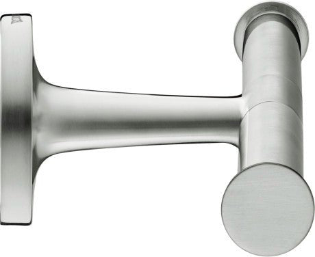 Duravit Starck T Wall Mounted Double Toilet Paper Holder 255 x 255 x 50mm - Brushed Stainless Steel - 0099387000 - TAP 'N' SHOWER