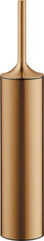 Duravit Starck T Freestanding Toilet Brush Set 80 x 80 x 432mm - Brushed Bronze - 0099450400 - TAP 'N' SHOWER