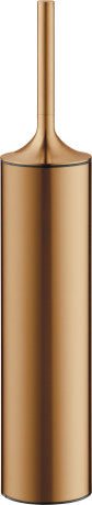 Duravit Starck T Freestanding Toilet Brush Set 80 x 80 x 432mm - Brushed Bronze - 0099450400 - TAP 'N' SHOWER
