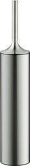 Duravit Starck T Freestanding Toilet Brush Set 80 x 80 x 432mm - Brushed Stainless Steel - 0099457000 - TAP 'N' SHOWER