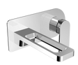 JTP AXEL Single Lever Wall Mounted Basin Mixer - Chrome - 74231