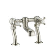 JTP Grosvenor Cross Deck Mounted Bath Filler - Nickel - 76223NK