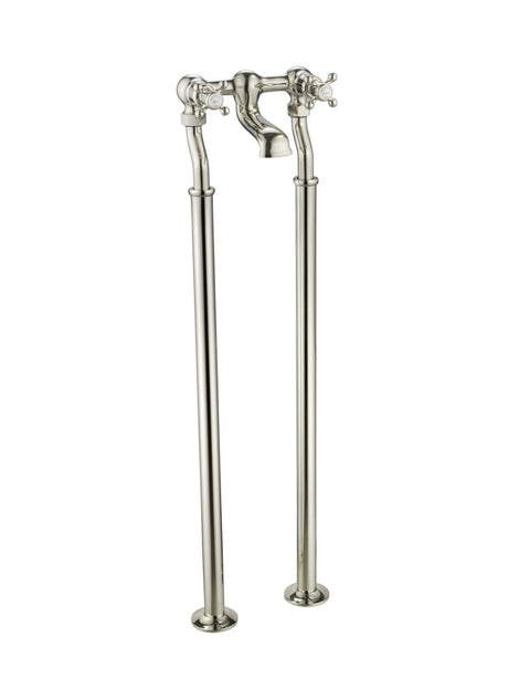 JTP Grosvenor Freestanding Bath Filler - Nickel - 76223FSNK