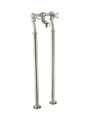 JTP Grosvenor Freestanding Bath Filler - Nickel - 76223FSNK - TAP 'N' SHOWER