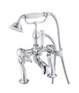 JTP Deck Mounted Bath Shower Mixer with Kit - Chrome - 76275