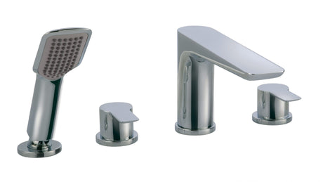 JTP Amore 4 Hole Bath Shower Mixer - Chrome - 79277
