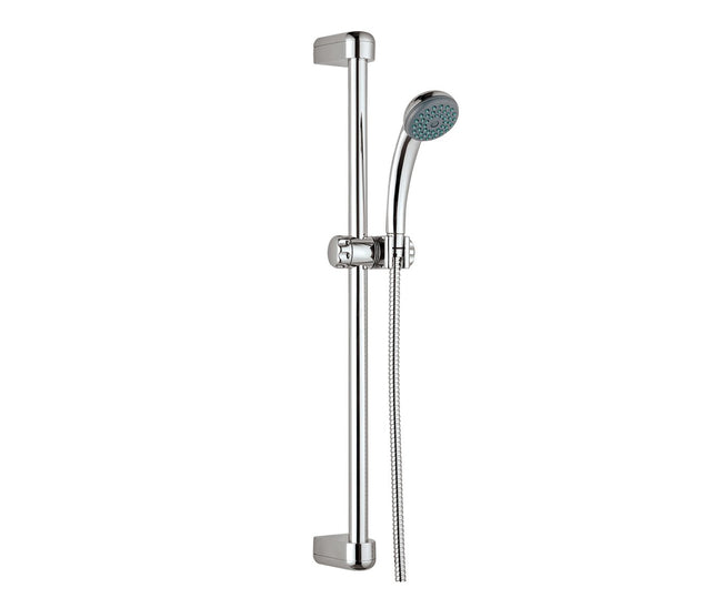 JTP Ruby Slider Rail with Kit - Chrome - 1216 - TAP 'N' SHOWER
