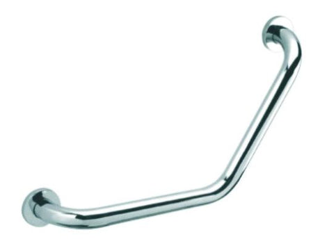 Rak Angled Grab Rail - Silver - RAKGRB9925
