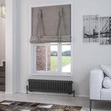 Eastbrook Rivassa Traditional Two Column Radiator 300mm x 1148mm - Matt Anthracite - 81.0021 - TAP 'N' SHOWER
