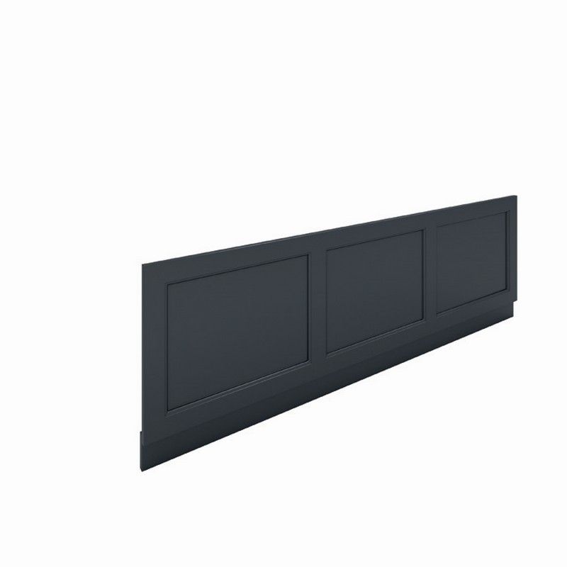 RAK Washington 1700mm Bath Front Panel - Black - RAKWFP170504