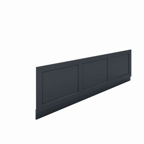 RAK Washington 1700mm Bath Front Panel - Black - RAKWFP170504