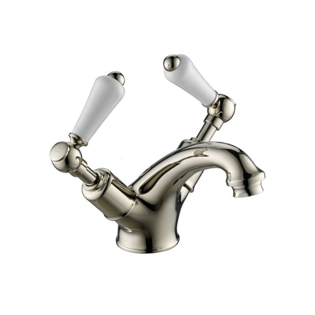 JTP Grosvenor Lever Basin Mixer with Pop Up Waste - Nickel - 85169NK