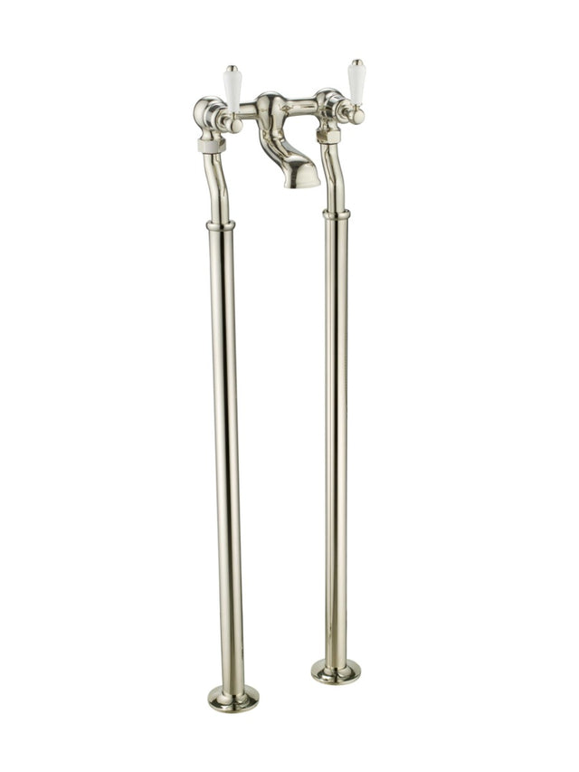 JTP Grosvenor Freestanding Bath Filler - Nickel - 85223FSNK