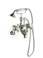 JTPBath Shower Mixer Wall Mounted with Kit - Nickel - 85275WMNK - TAP 'N' SHOWER