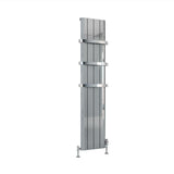 Eastbrook Peretti Aluminium Vertical Flat Panel Radiator 1800mm x 375mm - Polished - 86.0178 - TAP 'N' SHOWER