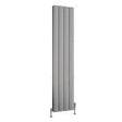 Eastbrook Guardia Aluminium Vertical Radiator1800mm x 375mm - Grey - 86.0190 - TAP 'N' SHOWER