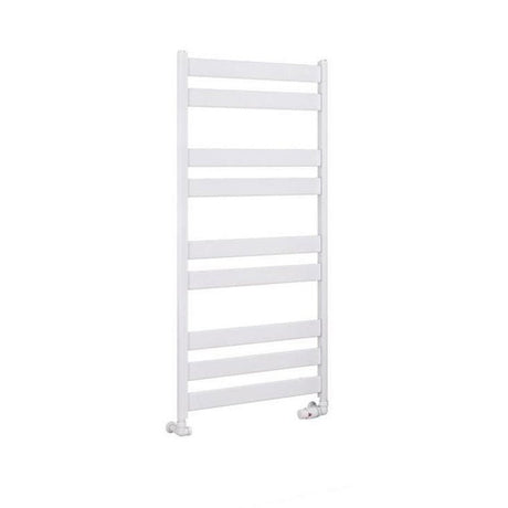 Eastbrook Pelago Aluminium Towel Radiator 1200mm x 600mm - Matt White - 86.0215 - TAP 'N' SHOWER