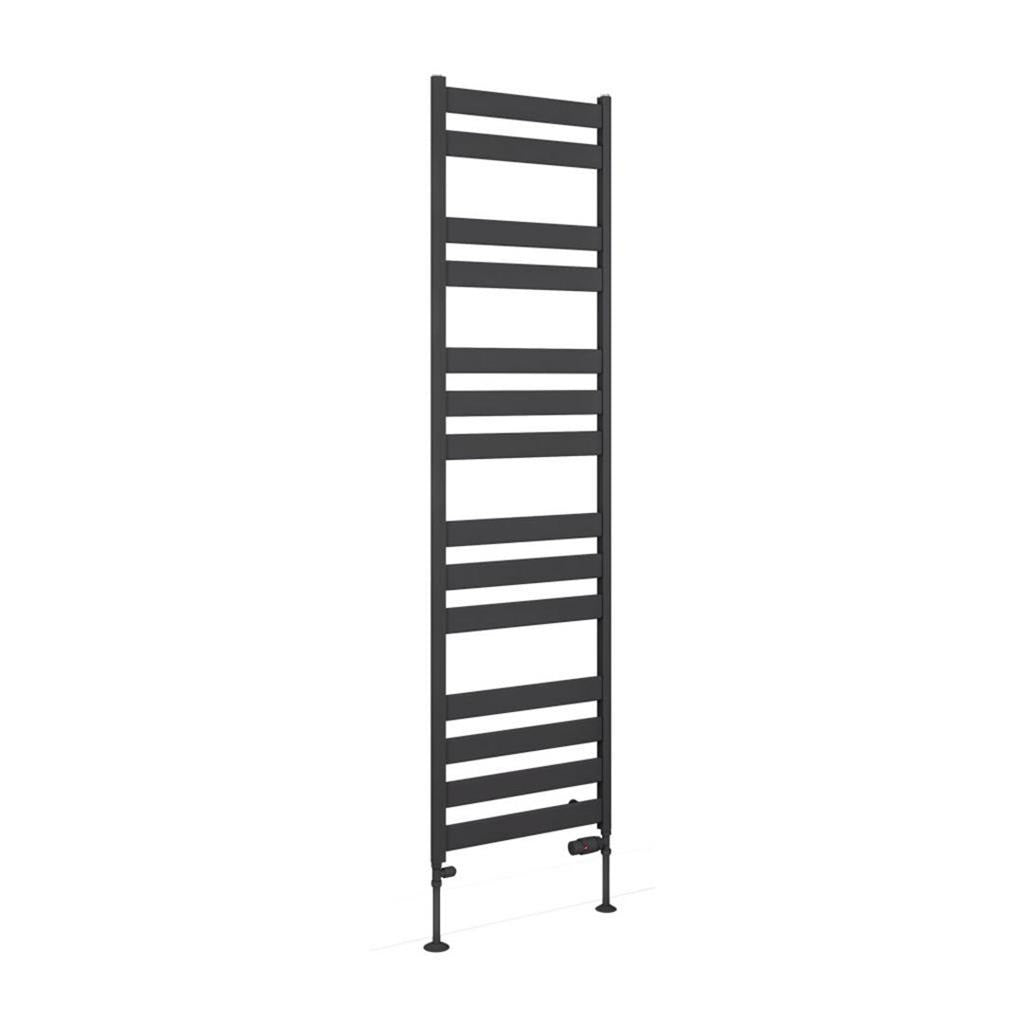 Eastbrook Pelago Aluminium Towel Radiator 1800mm x 600mm - Matt Anthracite - 86.0223 - TAP 'N' SHOWER