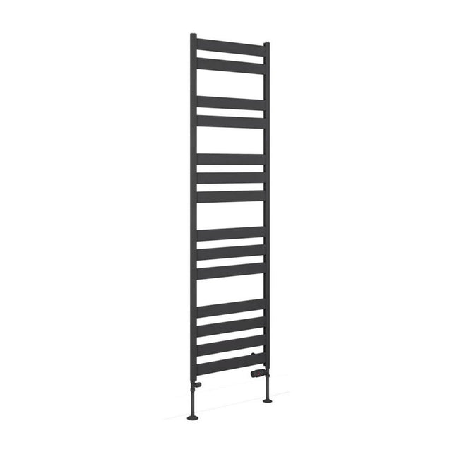 Eastbrook Pelago Aluminium Towel Radiator 1800mm x 600mm - Matt Anthracite - 86.0223 - TAP 'N' SHOWER