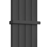 Eastbrook Guardia Wall Mounted Towel Hanger 375mm - Matt Anthracite - 86.0233 - TAP 'N' SHOWER